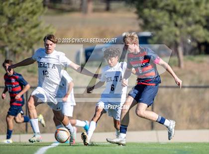 Thumbnail 3 in Kent Denver vs Delta (CHSAA 3A Round 1)) photogallery.