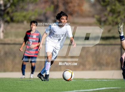 Thumbnail 1 in Kent Denver vs Delta (CHSAA 3A Round 1)) photogallery.