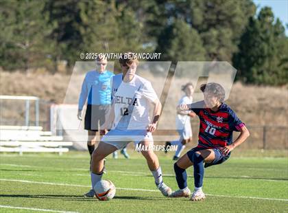 Thumbnail 1 in Kent Denver vs Delta (CHSAA 3A Round 1)) photogallery.