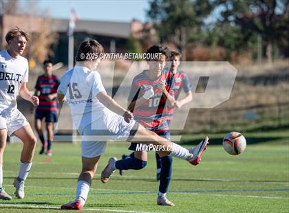 Thumbnail 1 in Kent Denver vs Delta (CHSAA 3A Round 1)) photogallery.