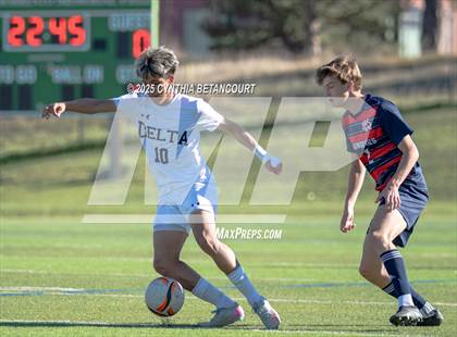 Thumbnail 3 in Kent Denver vs Delta (CHSAA 3A Round 1)) photogallery.