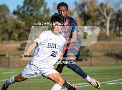 Thumbnail 1 in Kent Denver vs Delta (CHSAA 3A Round 1)) photogallery.