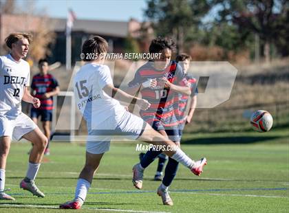 Thumbnail 2 in Kent Denver vs Delta (CHSAA 3A Round 1)) photogallery.