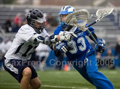 Thumbnail 2 in Rockhurst vs. Georgetown Prep (Jesuit Lacrosse Classic) photogallery.
