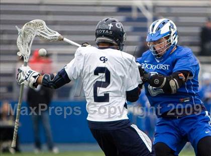 Thumbnail 1 in Rockhurst vs. Georgetown Prep (Jesuit Lacrosse Classic) photogallery.