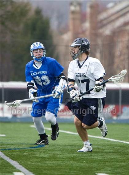 Thumbnail 3 in Rockhurst vs. Georgetown Prep (Jesuit Lacrosse Classic) photogallery.