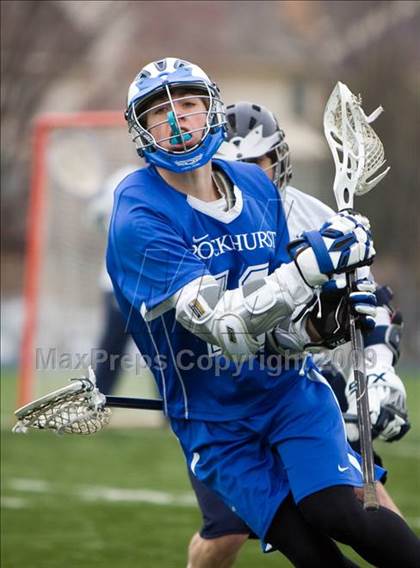 Thumbnail 2 in Rockhurst vs. Georgetown Prep (Jesuit Lacrosse Classic) photogallery.