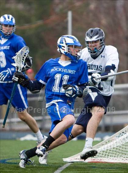 Thumbnail 2 in Rockhurst vs. Georgetown Prep (Jesuit Lacrosse Classic) photogallery.