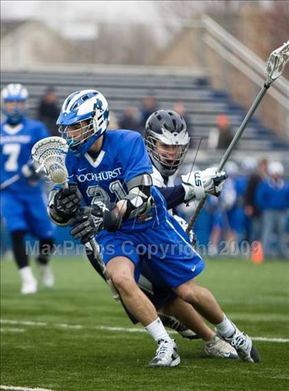 Thumbnail 3 in Rockhurst vs. Georgetown Prep (Jesuit Lacrosse Classic) photogallery.