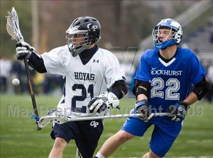 Thumbnail 1 in Rockhurst vs. Georgetown Prep (Jesuit Lacrosse Classic) photogallery.