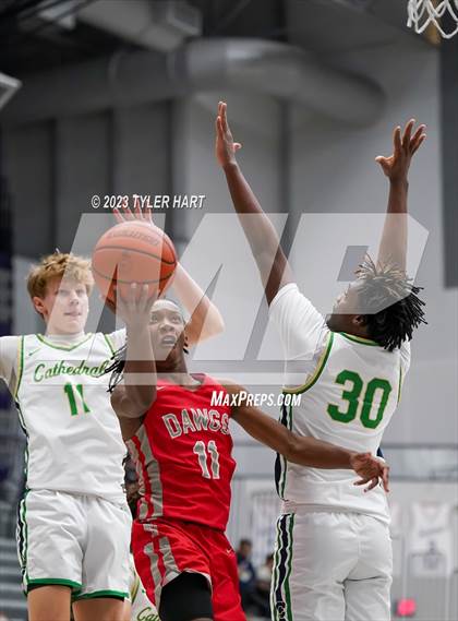 Thumbnail 3 in Cathedral vs. Evansville Bosse (Sneakers for Santa Shootout) photogallery.