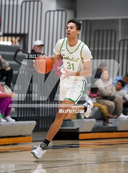 Thumbnail 1 in Cathedral vs. Evansville Bosse (Sneakers for Santa Shootout) photogallery.