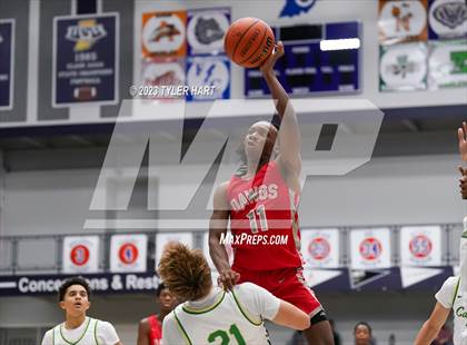 Thumbnail 2 in Cathedral vs. Evansville Bosse (Sneakers for Santa Shootout) photogallery.
