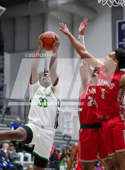 Thumbnail 2 in Cathedral vs. Evansville Bosse (Sneakers for Santa Shootout) photogallery.