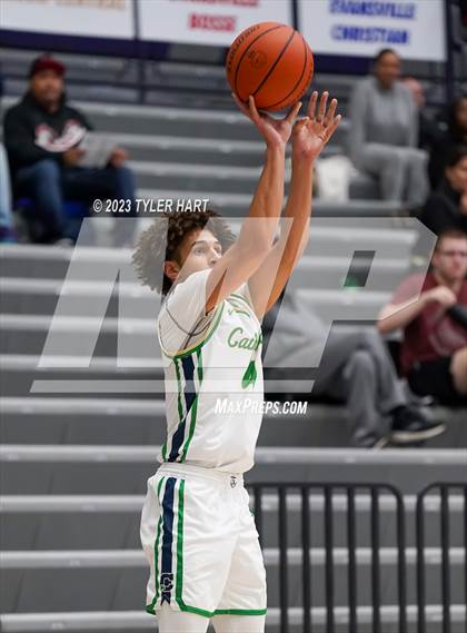 Thumbnail 2 in Cathedral vs. Evansville Bosse (Sneakers for Santa Shootout) photogallery.