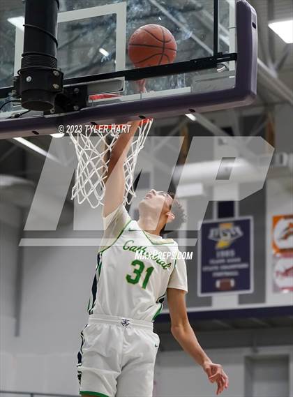 Thumbnail 3 in Cathedral vs. Evansville Bosse (Sneakers for Santa Shootout) photogallery.