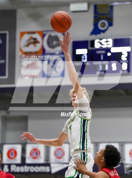 Thumbnail 3 in Cathedral vs. Evansville Bosse (Sneakers for Santa Shootout) photogallery.