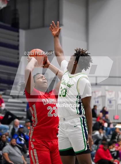 Thumbnail 2 in Cathedral vs. Evansville Bosse (Sneakers for Santa Shootout) photogallery.