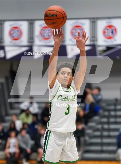 Thumbnail 3 in Cathedral vs. Evansville Bosse (Sneakers for Santa Shootout) photogallery.