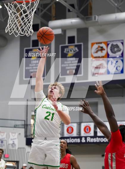 Thumbnail 1 in Cathedral vs. Evansville Bosse (Sneakers for Santa Shootout) photogallery.