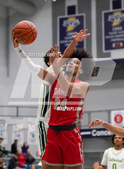Thumbnail 3 in Cathedral vs. Evansville Bosse (Sneakers for Santa Shootout) photogallery.