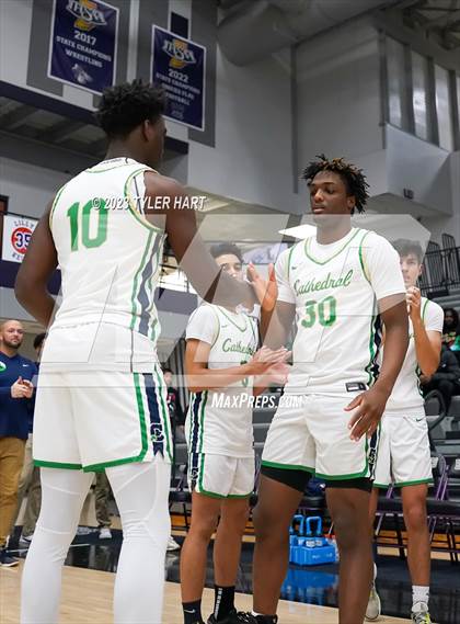 Thumbnail 3 in Cathedral vs. Evansville Bosse (Sneakers for Santa Shootout) photogallery.