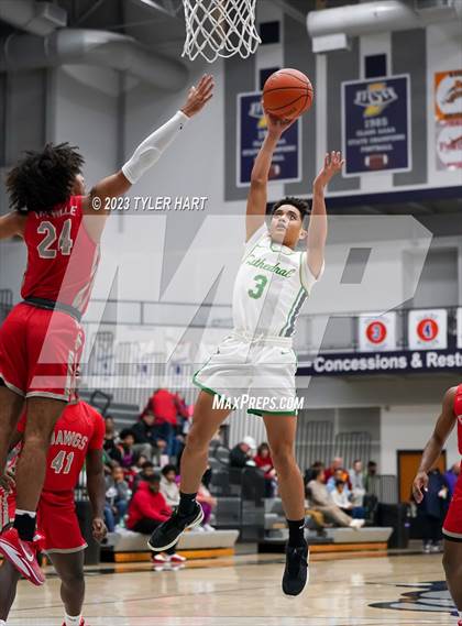 Thumbnail 3 in Cathedral vs. Evansville Bosse (Sneakers for Santa Shootout) photogallery.