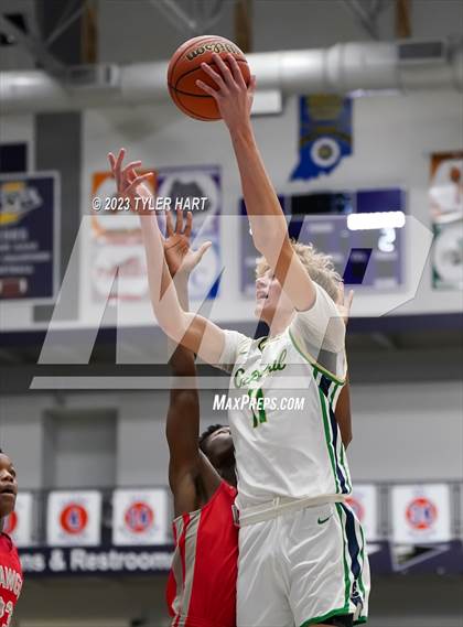 Thumbnail 3 in Cathedral vs. Evansville Bosse (Sneakers for Santa Shootout) photogallery.