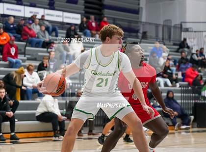 Thumbnail 3 in Cathedral vs. Evansville Bosse (Sneakers for Santa Shootout) photogallery.