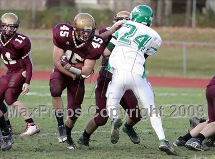 Thumbnail 2 in Thornton Academy vs Massabessic (SMAA Class A Regional Quarterfinals) photogallery.