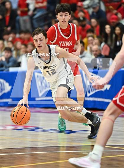 Thumbnail 2 in  The Vanguard School vs Yuma (CHSAA 3A Final) photogallery.