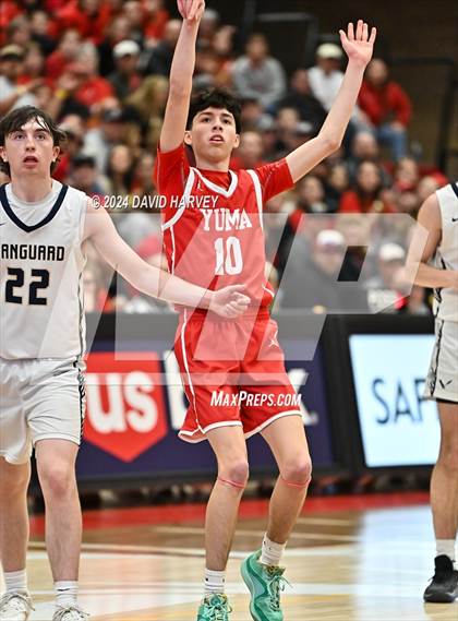 Thumbnail 2 in  The Vanguard School vs Yuma (CHSAA 3A Final) photogallery.