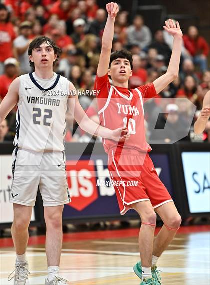 Thumbnail 1 in  The Vanguard School vs Yuma (CHSAA 3A Final) photogallery.