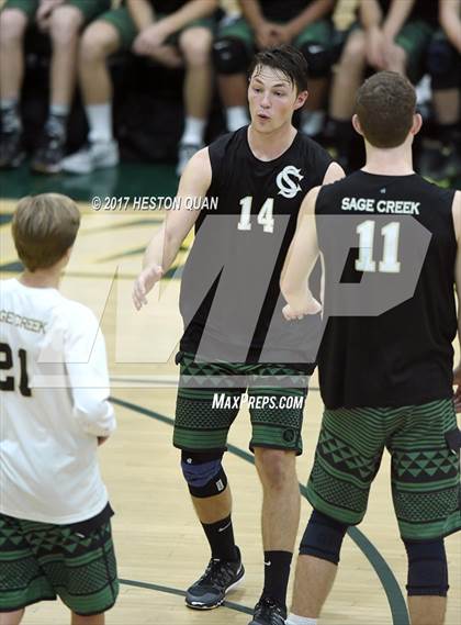 Thumbnail 2 in Sage Creek vs. Kennedy (CIF SoCal Regional D3 Final) photogallery.