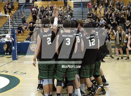 Thumbnail 3 in Sage Creek vs. Kennedy (CIF SoCal Regional D3 Final) photogallery.