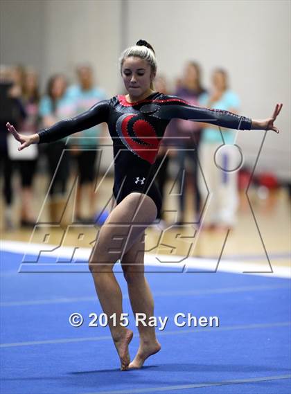 Thumbnail 3 in CHSAA Gymnastics Championships (Day 2, 5A and 4A) photogallery.