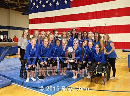 Thumbnail 2 in CHSAA Gymnastics Championships (Day 2, 5A and 4A) photogallery.