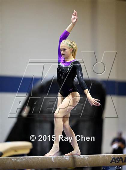 Thumbnail 3 in CHSAA Gymnastics Championships (Day 2, 5A and 4A) photogallery.