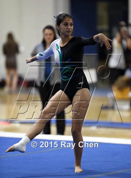 Thumbnail 3 in CHSAA Gymnastics Championships (Day 2, 5A and 4A) photogallery.