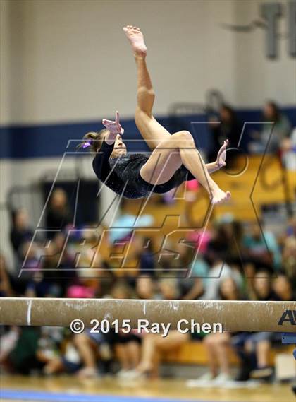 Thumbnail 3 in CHSAA Gymnastics Championships (Day 2, 5A and 4A) photogallery.