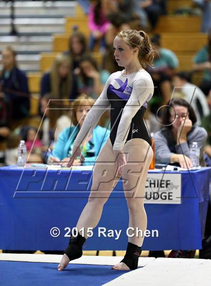 Thumbnail 2 in CHSAA Gymnastics Championships (Day 2, 5A and 4A) photogallery.