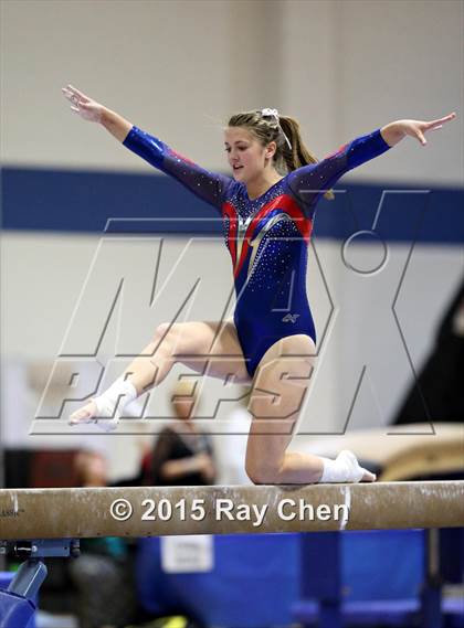 Thumbnail 2 in CHSAA Gymnastics Championships (Day 2, 5A and 4A) photogallery.