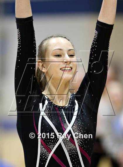 Thumbnail 3 in CHSAA Gymnastics Championships (Day 2, 5A and 4A) photogallery.