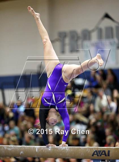 Thumbnail 3 in CHSAA Gymnastics Championships (Day 2, 5A and 4A) photogallery.