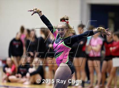 Thumbnail 1 in CHSAA Gymnastics Championships (Day 2, 5A and 4A) photogallery.