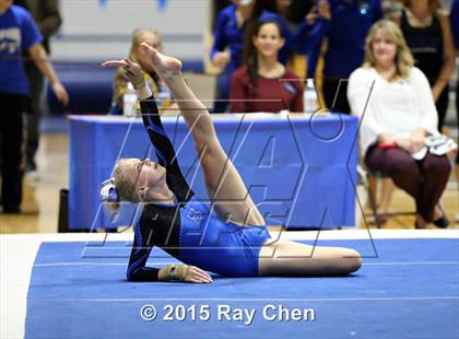 Thumbnail 1 in CHSAA Gymnastics Championships (Day 2, 5A and 4A) photogallery.