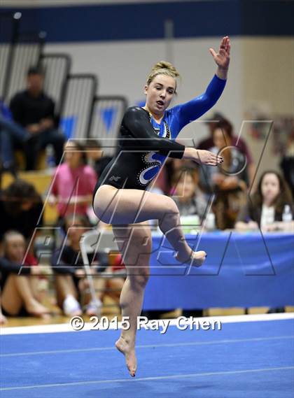 Thumbnail 2 in CHSAA Gymnastics Championships (Day 2, 5A and 4A) photogallery.