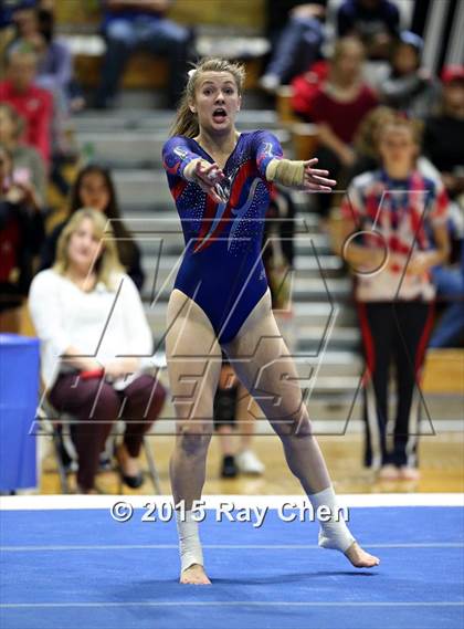 Thumbnail 2 in CHSAA Gymnastics Championships (Day 2, 5A and 4A) photogallery.