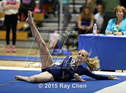 Thumbnail 1 in CHSAA Gymnastics Championships (Day 2, 5A and 4A) photogallery.