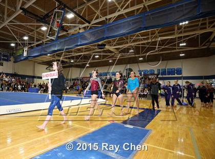 Thumbnail 3 in CHSAA Gymnastics Championships (Day 2, 5A and 4A) photogallery.